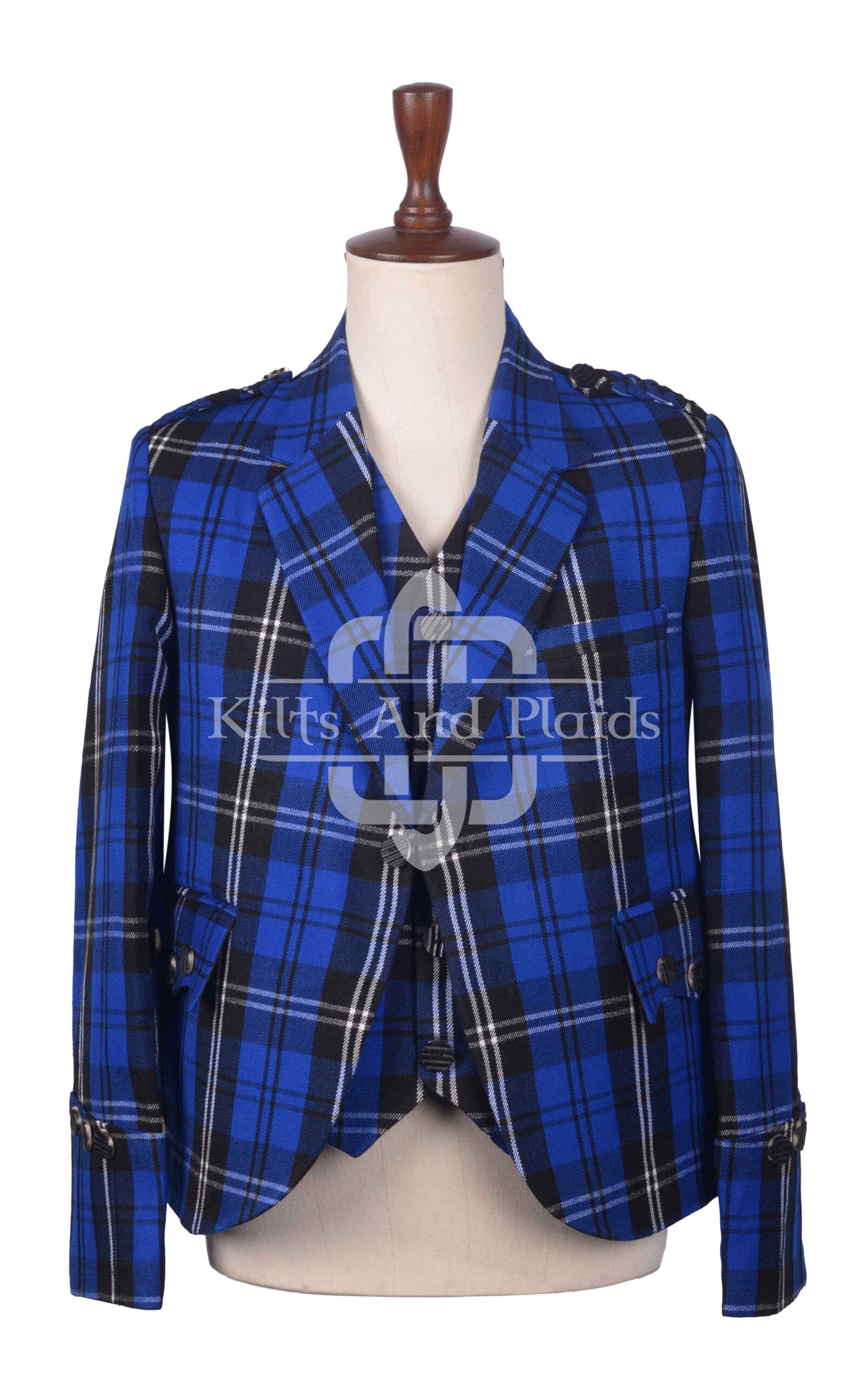 Ramsay Blue Hunting Tartan Argyll Jacket