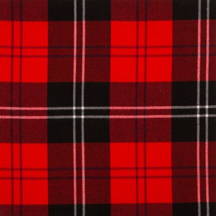 Ramsay Red Modern Tartan Fabric