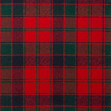 Robertson Red Modern Tartan Fabric
