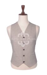 Rose Gold Tweed Argyll Waistcoat