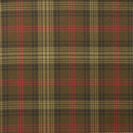 Ross Hunting Weathered Tartan Fabric