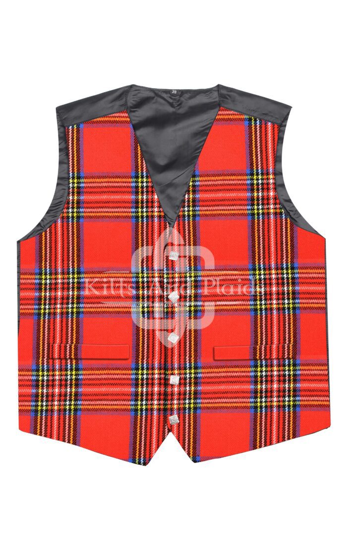 Royal Stewart Tartan Argyll Vest