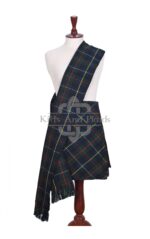 Macleod of Harris Tartan Skirt and Sash For Women