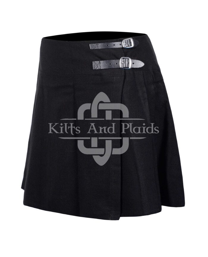 Solid Black Billie Skirt for Women