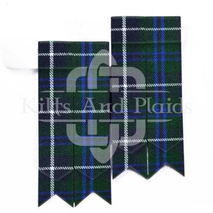 Blue Douglas Tartan Flashes
