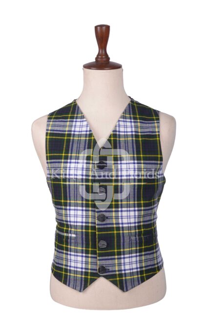 Gordon Dress Tartan Argyll Waistcoat
