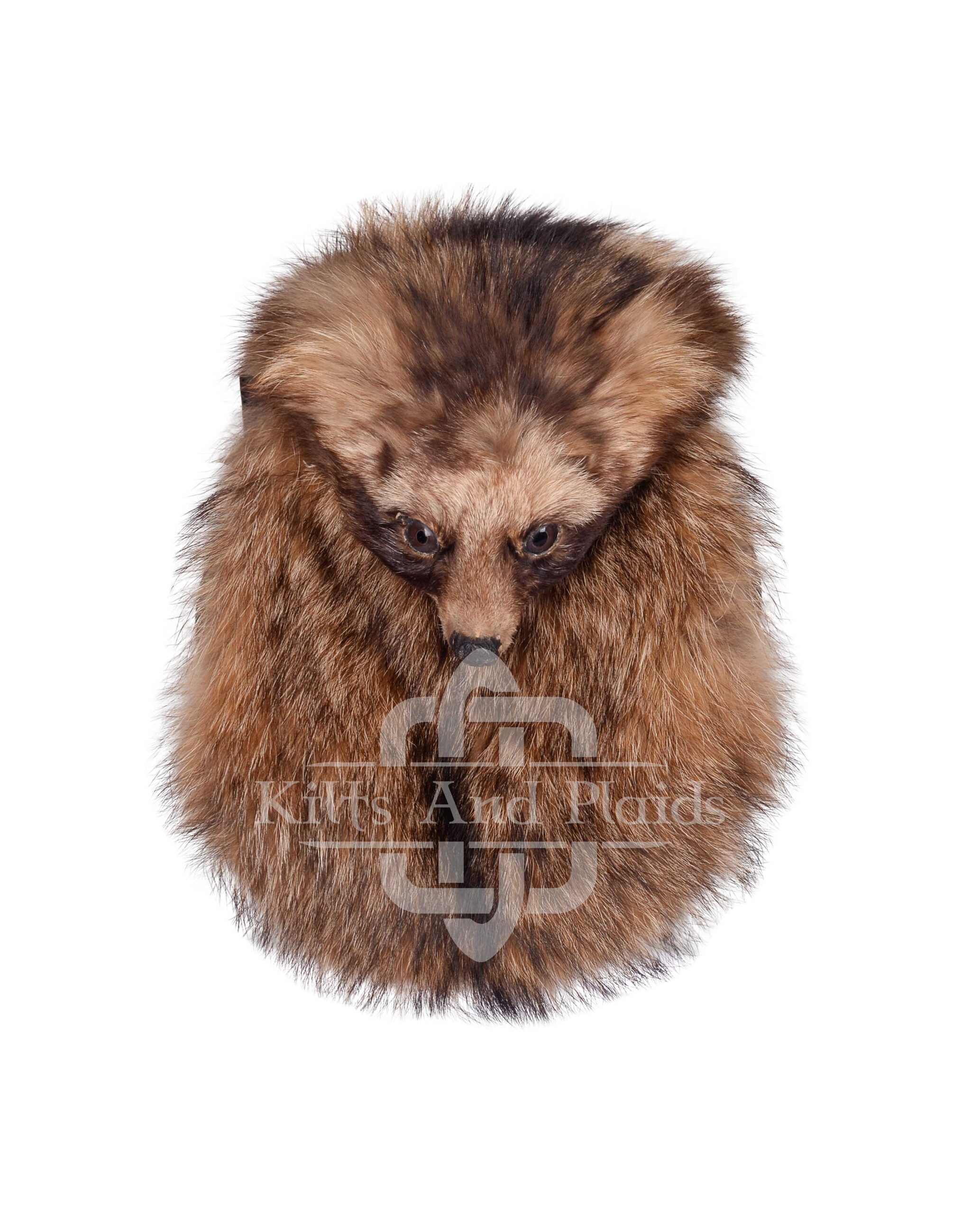 Coyote Fur Full Mask Sporran