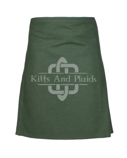 Green Wool 8 Yard Kilt