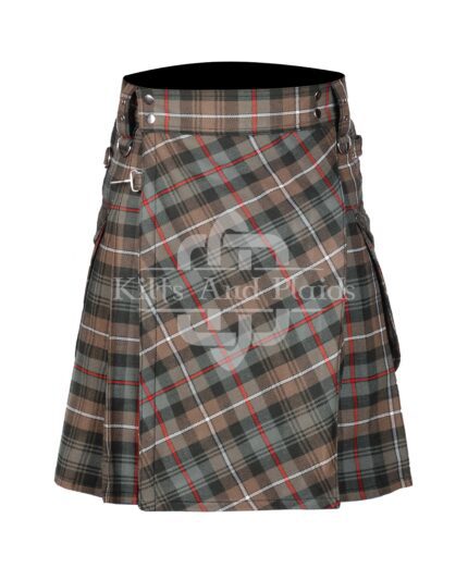 Mackenzie Weathered Tartan Utility Kilt