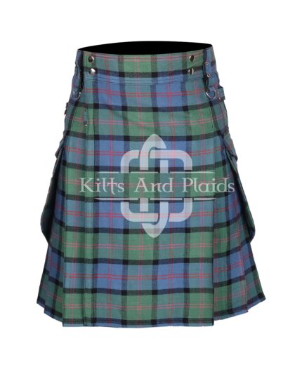 Macthomas Ancient Tartan Utility Kilt