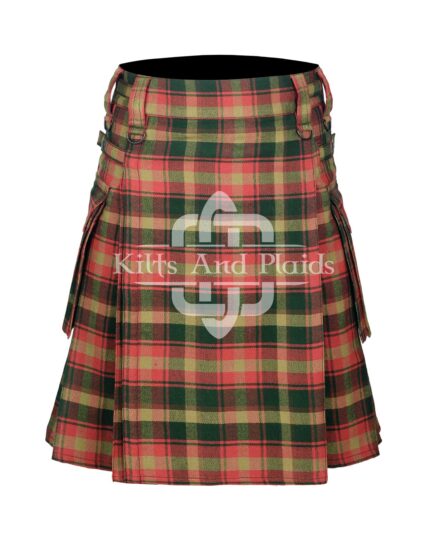 Maple Leaf Tartan Utility Kilt