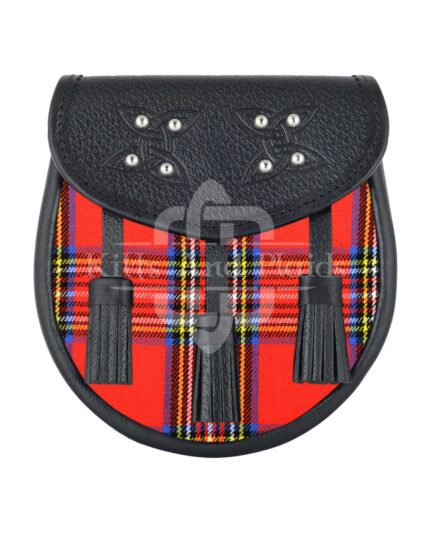 Royal Stewart Tartan Sporran