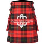 Scottish Rose Tartan Utility Kilt