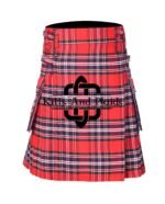 MacRae Red Modern Tartan Utility Kilt