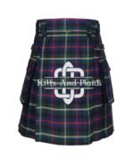 Malcolm Modern Tartan Utility Kilt