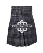 Gray Watch Tartan Utility Kilt