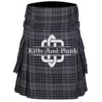 Gray Watch Tartan Utility Kilt