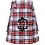 Stewart Dress Tartan Utility Kilt