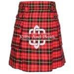 Wallace Tartan Utility Kilt