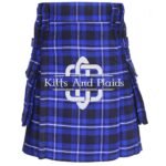 Ramsey Blue Tartan Utility Kilt