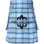 princess diana Tartan Utility Kilt