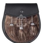 Brown Seal Fur Semi Dress Sporran