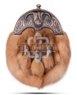 Bronze Highland Cow Red Fox Fur Sporran