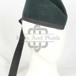 Plain Green Glengarry Cap