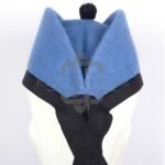 Sky Blue Wool Plain Glengarry Cap