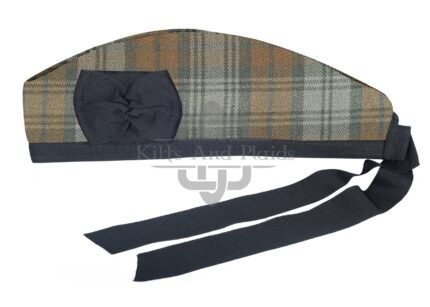 Black Watch Weathered Tartan Cap
