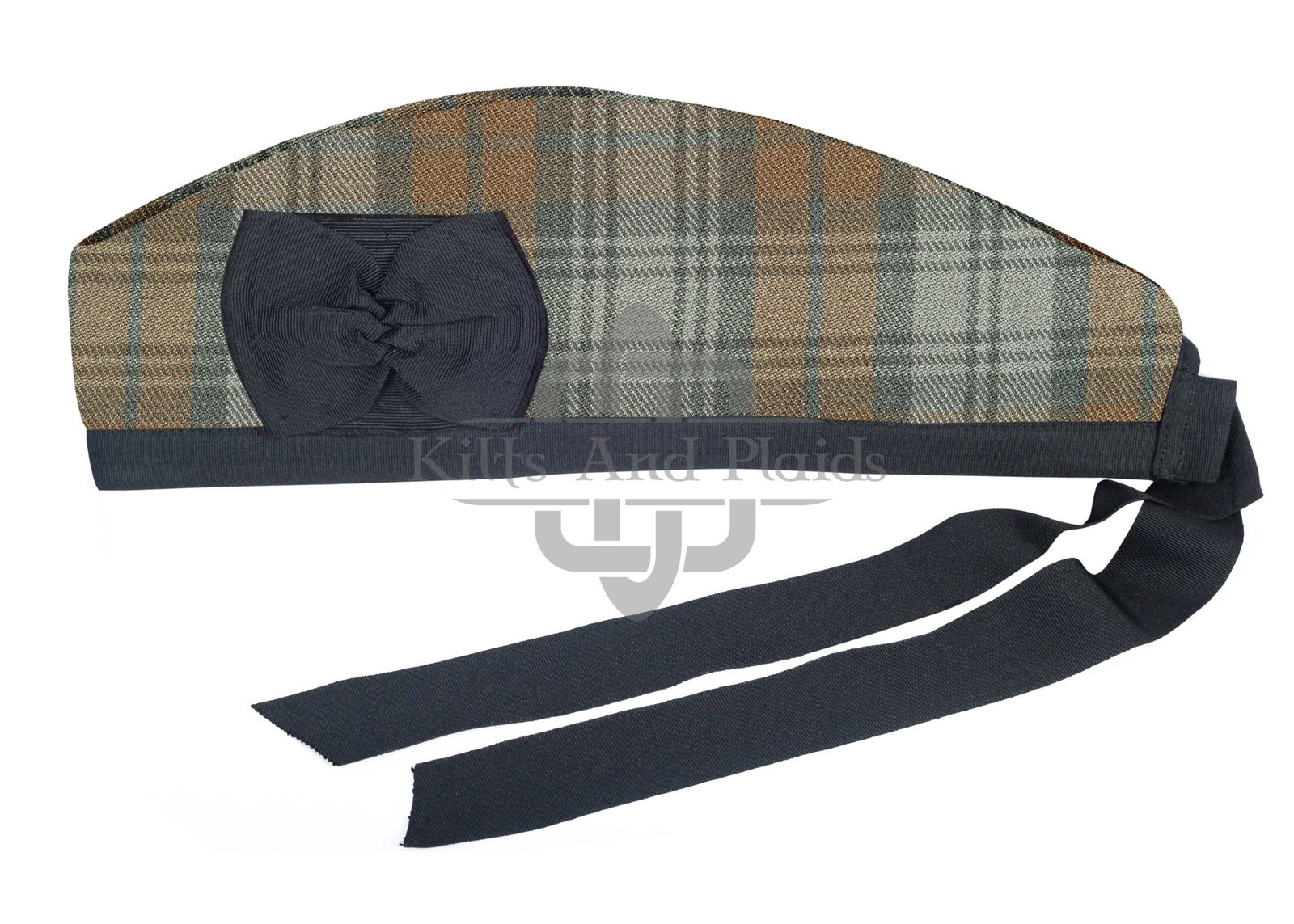 Black Watch Weathered Tartan Cap