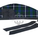 Douglas Blue Tartan Cap
