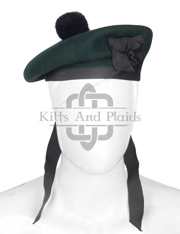 Green Wool Balmoral Hat