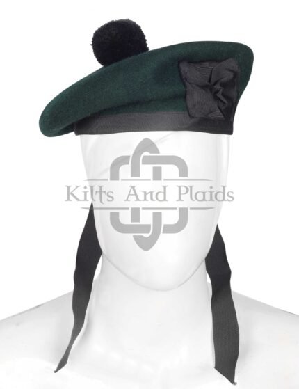 Green Wool Balmoral Hat