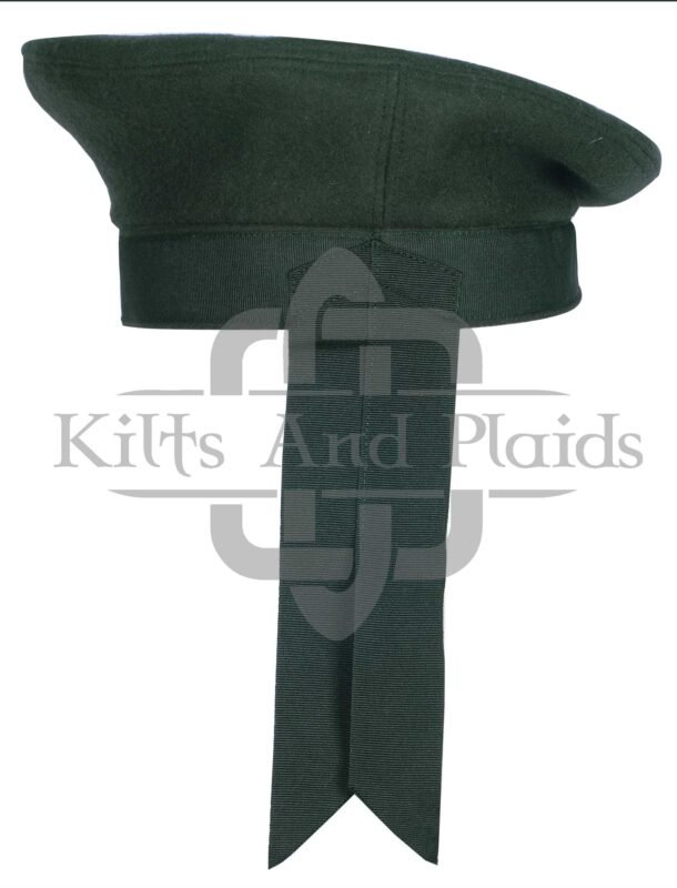 Green Wool Irish Caubeen Hat
