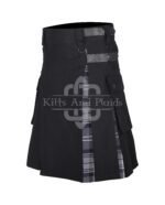 Hamilton Gray Cotton Hybrid Utility kilt