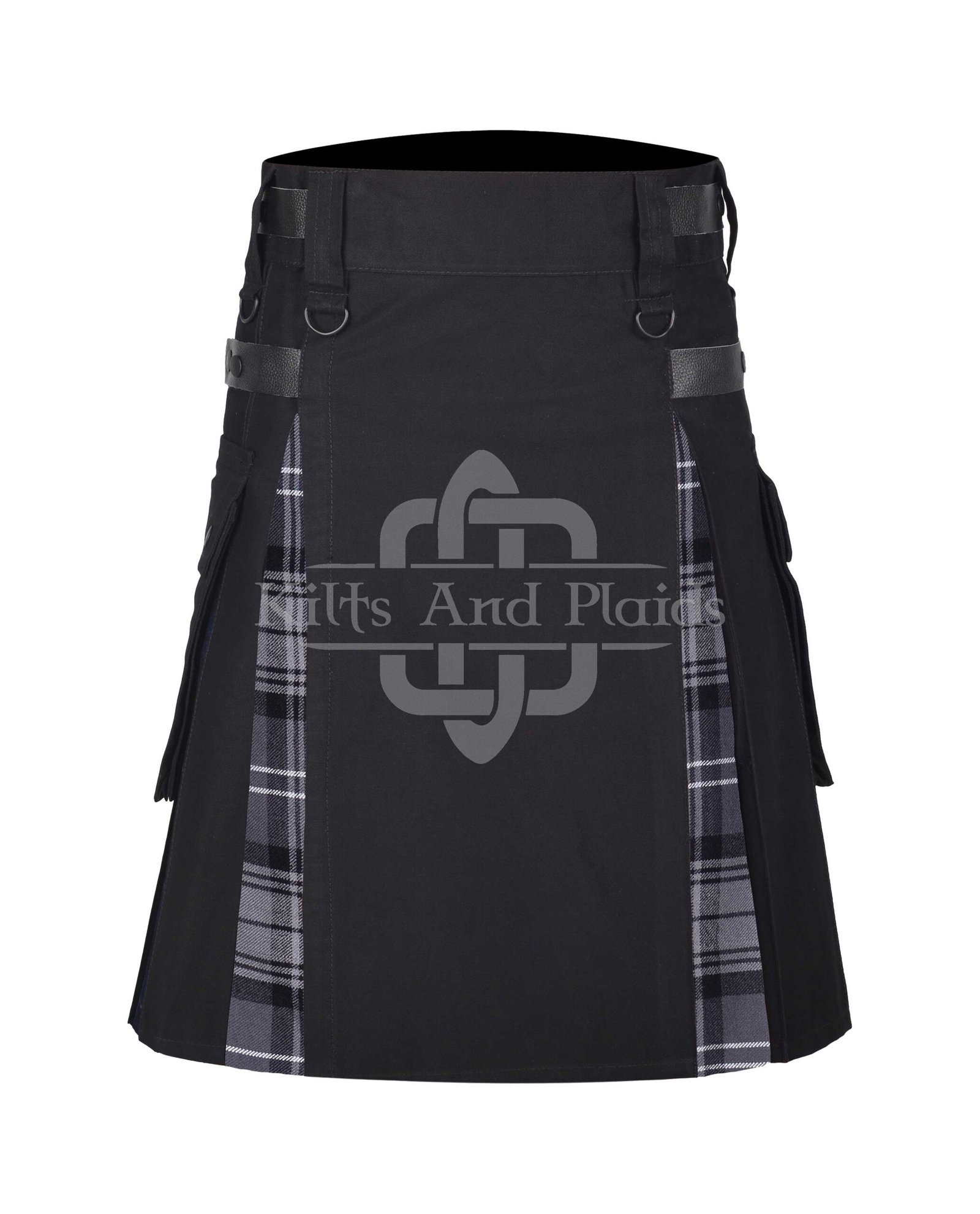 Hamilton Gray Cotton Hybrid Utility kilt