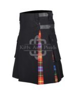 LGBTQ Pride Cotton Hybrid Utility Kilt