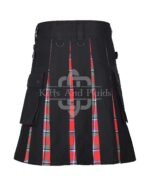 Sinclair Red Cotton Hybrid Utility Kilt