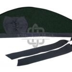Solid Green Tartan Cap