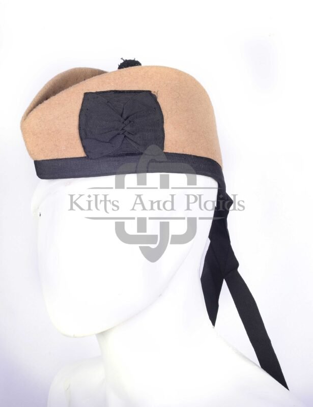 Tan Wool Glengarry Hat