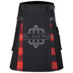 Ulster Red Modern Cotton Hybrid Utility kilt