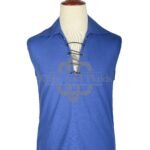 Scottish Jacobite Gillie Royal Blue KILT Shirt