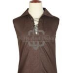 Scottish Jacobite Gillie Brown KILT Shirt