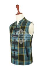 Anderson Tartan Punk Rock Vest