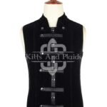 Black Velvet Punk Rock Vest