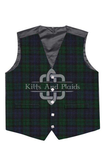 Black Watch Tartan Argyll Vest