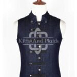 Blue Denim Punk Rock Vest