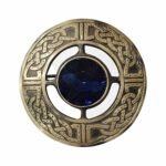 Scottish Antique Blue Brooch