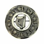 Scottish Antique Harp Brooch